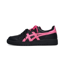 Asics JAPAN S Низкие износостойкие кроссовки для скейтбординга унисекс, черно-розовые 1203a033-001(team1418-粉色双带) | black pink