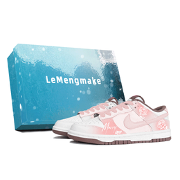 Nike Кроссовки для скейтбординга Dunk Slip с низким верхом, женские, розовые fz3611-208(team399-玫瑰酿意s-box) | pink