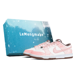 Nike Кроссовки для скейтбординга Dunk Slip с низким верхом, женские, розовые fz3611-208(team399-怦然心动s-box) | pink