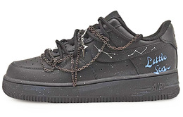 Nike Кроссовки Air Force 1 Coverage, износостойкие, низкие, для скейтбординга, унисекс, черные cw2288-001（team131-星芒2） | black