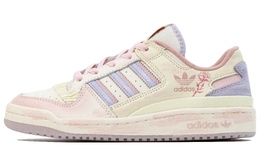 Adidas Обувь FORUM Extreme, низкие женские кроссовки для скейтбординга Frost Rose с амортизацией, бежевые, розовые, фиолетовые jq6702(team1105-残霜玫瑰) | beige pink purple