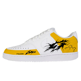 Nike Кроссовки Court Vision 1 для скейтбординга, износостойкие, белые, унисекс cd5463-101(team10- 无限机甲) | white