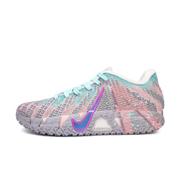 Nike Баскетбольные кроссовки Ja Morant 3, унисекс, низкие, розовые hf2794-100（team737-薄荷玫果） | mint green powder