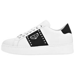 Philipp Plein Кроссовки Hexagon Low Top для скейтбординга унисекс, белые lads-usc0788-ple005n_0102 | white