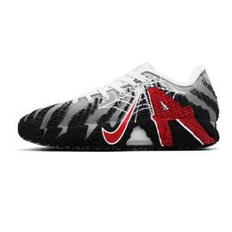 Nike Баскетбольные кроссовки Ja Morant 3 Spider Sense с амортизацией и износостойкостью, низкие, унисекс, черно-красные hf2794-100(team1047-蜘蛛感应) | black
