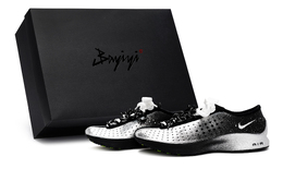 Кроссовки Air Superfly Low Top женские, черные, серые, серебристые Nike, Black Gray Silver ib5824-001(team80-女款星光s-box) | black gray silver