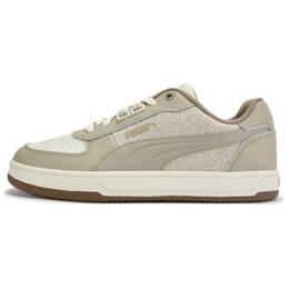 Puma Низкие дышащие кроссовки для скейтбординга Caven 2.0, унисекс, белые, светло-коричневые 401277-02 | white light brown