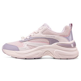 Skechers Низкие массивные кроссовки женские розово-фиолетовые 177564-pkpr | pink purple