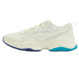 Puma Низкие кроссовки CILIA MESH на массивной подошве, женские, белые 405867-01 | white/lake blue/silver