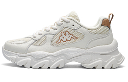 Kappa Кроссовки Back to Back Anti Slip Wear Resistant Low Top Chunky Sneakers Women's White Brown k0fx5mc59cj-0106 | winter white/brown