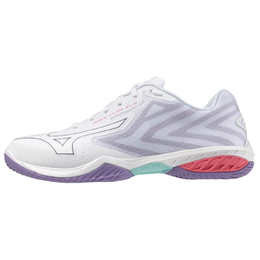 Mizuno Кроссовки Wave Claw El 2 Wide 'Violet Indigo Camellia Rose' Women's 71ga258368 | purple white