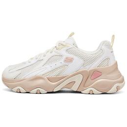 Skechers DLITES амортизирующие износостойкие низкие кроссовки на массивной подошве женские белые 150523-wtan | white/tan/wtan