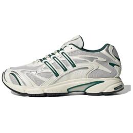Adidas Temper Run 2.0 противоскользящие износостойкие низкие кроссовки унисекс с массивной подошвой, белые, серые, зеленые jr9561 | white gray green
