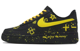 Nike Кроссовки для скейтбординга Air Force 1 с амортизацией, низкие, унисекс, черные cw2288-001（team302-大富翁） | black