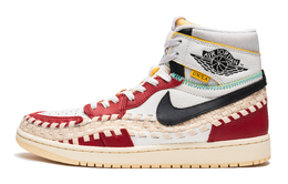Jordan Винтажные баскетбольные кроссовки UNION X Bephies Beauty Supply, унисекс, высокие, белые fd2565-100(team22-男女芝加哥un) | red