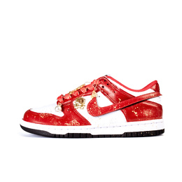 Nike Кроссовки для скейтбординга Dunk «Year Of The Dragon» с низким верхом и противоскользящим покрытием, женские, красные fz5528-101(team676-壹生所爱) | red