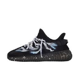 Adidas Yeezy Boost 350 V2 дышащие и износостойкие низкие повседневные кроссовки унисекс, черные hq4540（team419-申公豹） | black