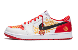 Jordan Баскетбольные кроссовки Air 1 Low-Top Vintage Unisex White Red cz0790-161(team22-男女金蛇送福白红) | white red