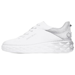 Jimmy Choo Кроссовки для скейтбординга DIAMOND MAXI/M II Low Top, женские, белые j000173905白色 | original shoe box included