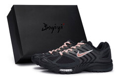 Nike Кроссовки Air Pegasus 2K5 с антискользящим покрытием, износостойкие, унисекс, цвет: черный, телесно-розовый hv1792-001(team80-星域探险肉粉s-box) | black flesh pink