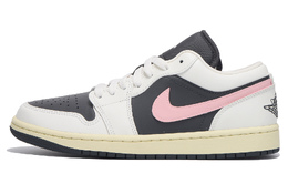 Jordan Баскетбольные кроссовки Air 1 Slip-Resistant Coverage Low-Top Vintage, женские, розово-коричневые dc0774-001(team59-女款粉棕) | pink brown