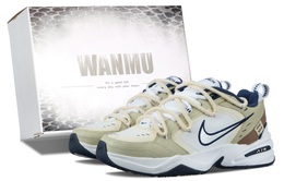 Nike Кроссовки Air Monarch 4 с противоскользящим и износостойким эффектом, увеличивающие рост, низкие, массивные, унисекс, коричневые 415445-102（team144-云海日落） | brown