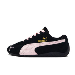 Puma Кроссовки Speedcat с противоскользящим покрытием, износостойкие, повседневные, унисекс, черно-розовые 398846-01(team867-霓裳引) | black pink