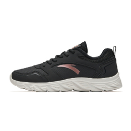 Anta Коллекция Running. Противоскользящие и износостойкие теплые низкие повседневные кроссовки для женщин, черный цвет 922445525-3 | black