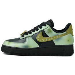 Nike Кроссовки для скейтбординга Air Force 1 с противоскользящим покрытием, износостойкие, женские, изумрудно-зеленые dx6035-001(team679-女款翡翠青瓷) | emerald green
