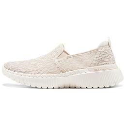 Skechers GO WALK SMART 3 Низкие повседневные кроссовки женские бежевые 124749-ntpk | beige