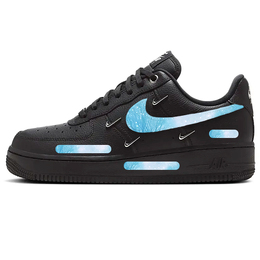 Nike Кроссовки для скейтбординга Air Force 1 Snowscape с противоскользящим покрытием, износостойкие, женские, черные hq1180-001(team181-雪景) | black
