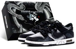 Nike Кроссовки для скейтбординга Dunk Slip с амортизацией, износостойкие, низкие, унисекс, черные dd1391-100(team52-黑影s-box) | black