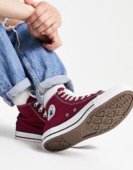 Кроссовки Converse Chuck Taylor All Star унисекс, бордовые 117578391 | maroon