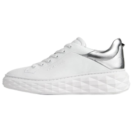 Jimmy Choo Кроссовки для скейтбординга Maxi/F II Low Top, женские, белые diamondmaxifiibfb白色 | white