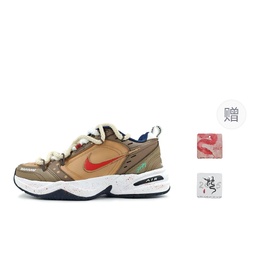 Nike Низкие массивные кроссовки Air Monarch 4 с противоскользящим эффектом, унисекс, кофейно-коричневый цвет 415445-102（team264-圣诞来信） | coffee brown