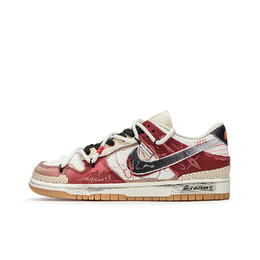 Nike Кроссовки для скейтбординга Dunk унисекс, низкие, оранжевые/красные fj5475-100(teamm-灵蛇献瑞） | orange red