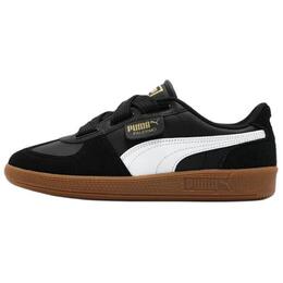 Puma Кроссовки Palermo Wide Lace Sd 'Black White Gold' Women's 402109-02 | black-white-gold