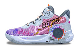 Nike Баскетбольные кроссовки KD Trey 5 IX Gardening Home с мягкой износостойкой дышащей подошвой, унисекс, розового цвета cw3402-011(team408-灵动风暴) | pink