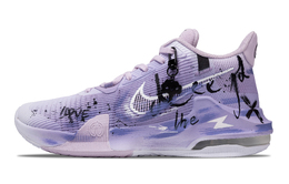 Nike Баскетбольные кроссовки Air Max Impact унисекс с низким верхом, фиолетовые/черные/белые dc3725-101(team422-电光紫） | purple black