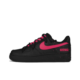 Nike Кроссовки для скейтбординга Air Force 1 Low-Top унисекс, черно-розовые cw2288-001(team陆-东京树莓) | black