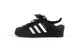 Adidas Кроссовки для скейтбординга Superstar, унисекс, низкие, черные eg4959（team719-银色鸳鸯） | black