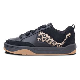 Puma Кроссовки Park Lifestyle с противоскользящим и износостойким дышащим низким верхом, унисекс, черные 395022-01（team293-美式豹纹） | black