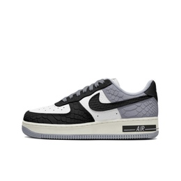 Nike Кроссовки для скейтбординга Air Force 1 с антискользящим износостойким верхом, женские, черно-серые dx2678-100(team174-黯影蛇) | black gray