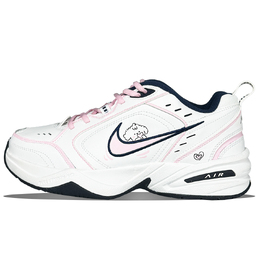 Nike Низкие кроссовки Air Monarch 4 с защитой от скольжения, износостойкие, унисекс, розовые 415445-102(team667-卷毛爱心小狗) | pink