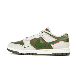 Nike Кроссовки для скейтбординга Dunk Pear Blossom In The Mountains с противоскользящим покрытием, износостойкие, унисекс, белые, зеленые hv5980-231 (team676-梨花漫山) | white green
