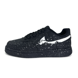 Nike Кроссовки Court Vision Ice Mountain Lava с низким верхом, устойчивые к скольжению, унисекс, черные dh2987-002（team633-冰山熔岩） | black