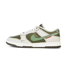Nike Кроссовки для скейтбординга Dunk с противоскользящим износостойким верхом, унисекс, белые, зеленые hv5980-231 (team676-蓝色萝镜) | white green