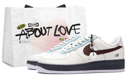 Nike Кроссовки Air Force 1 Late Winter с низким верхом для скейтборда унисекс, белые, красные cw2288-111(team62-晚冬) | white red