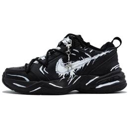 Nike Кроссовки Air Monarch 4 Black Storm с защитой от скольжения, износостойкие, низкие, массивные, унисекс, черные 415445-001(team335-黑色风暴） | black