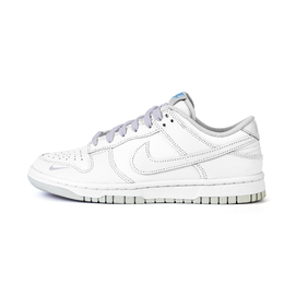 Nike Кроссовки для скейтбординга Dunk Slanted Boat Shadow Small Flower с нескользящей подошвой, износостойкие, женские, белые hf0023-100(team676-斜舟影) | white